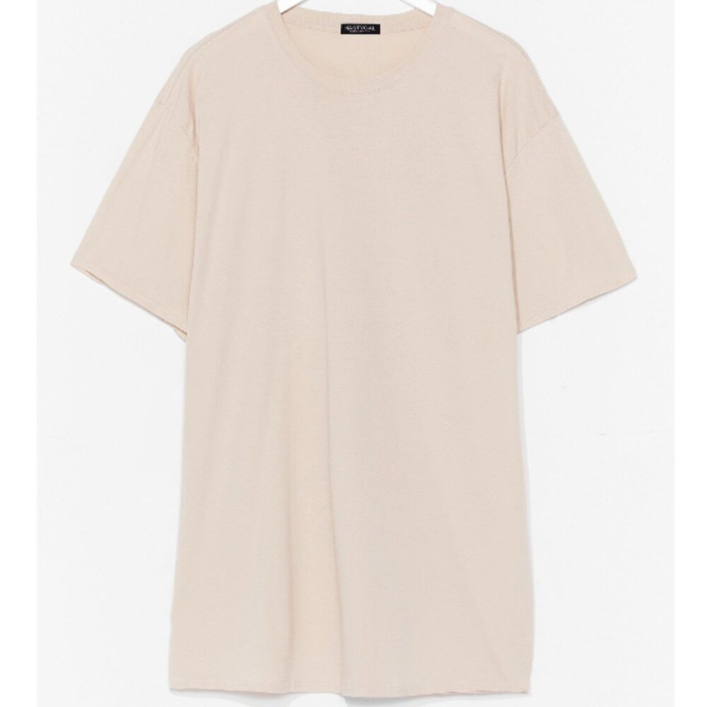 NWT Nasty Gal easy does it tee dress